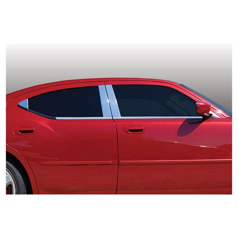 dodge charger metal window bracket|2011 Dodge Charger window trim.